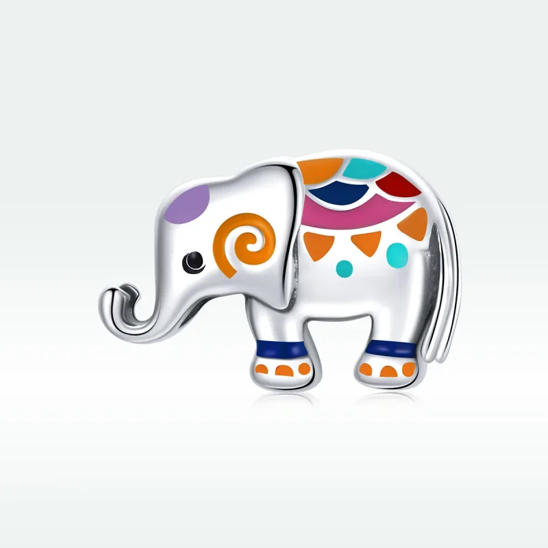 (imagine pentru) Pandora Style Charm de Elefant Norocos din Argint - SCC1790 - Vizualizare 5