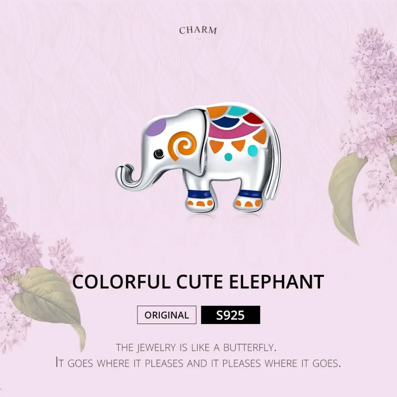 (imagine pentru) Pandora Style Charm de Elefant Norocos din Argint - SCC1790 - Vizualizare 6