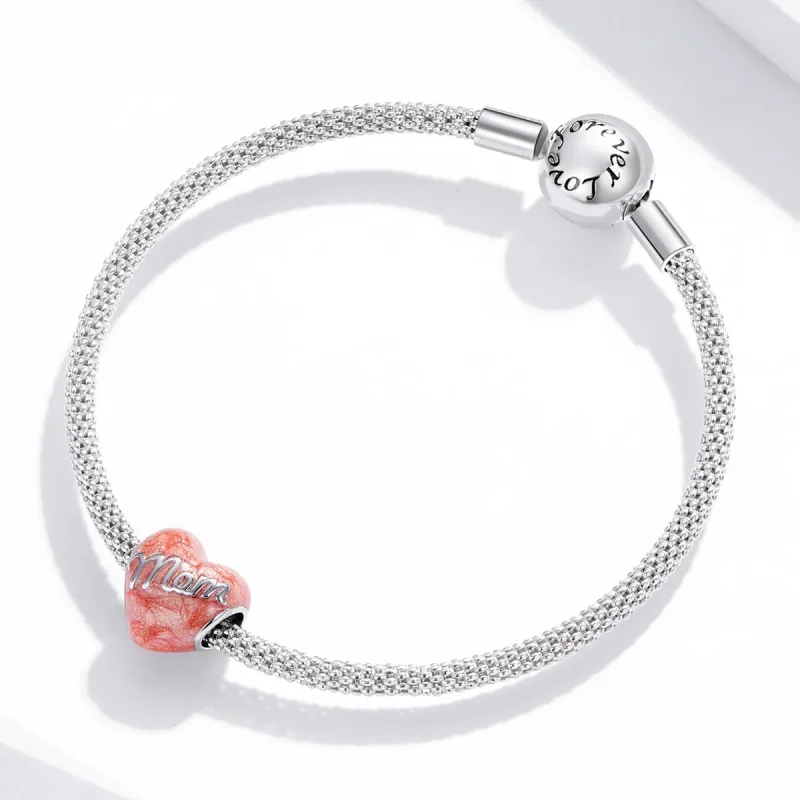 (imagine pentru) Pandora Style In Argint Charm În Memoria Mamei - SCC1793 - Vizualizare 3