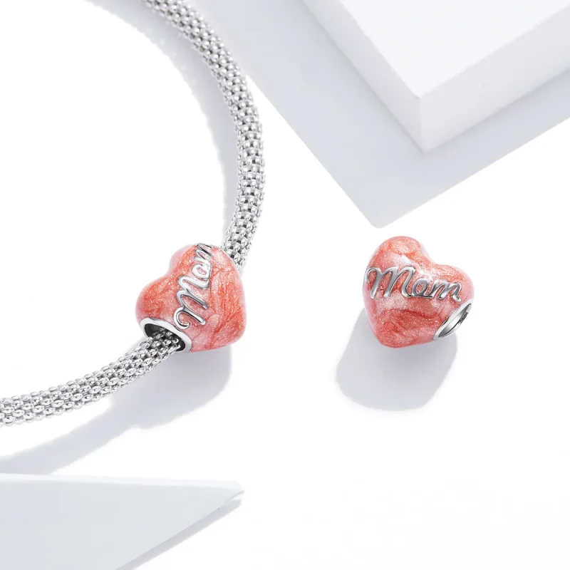 (imagine pentru) Pandora Style In Argint Charm În Memoria Mamei - SCC1793 - Vizualizare 4