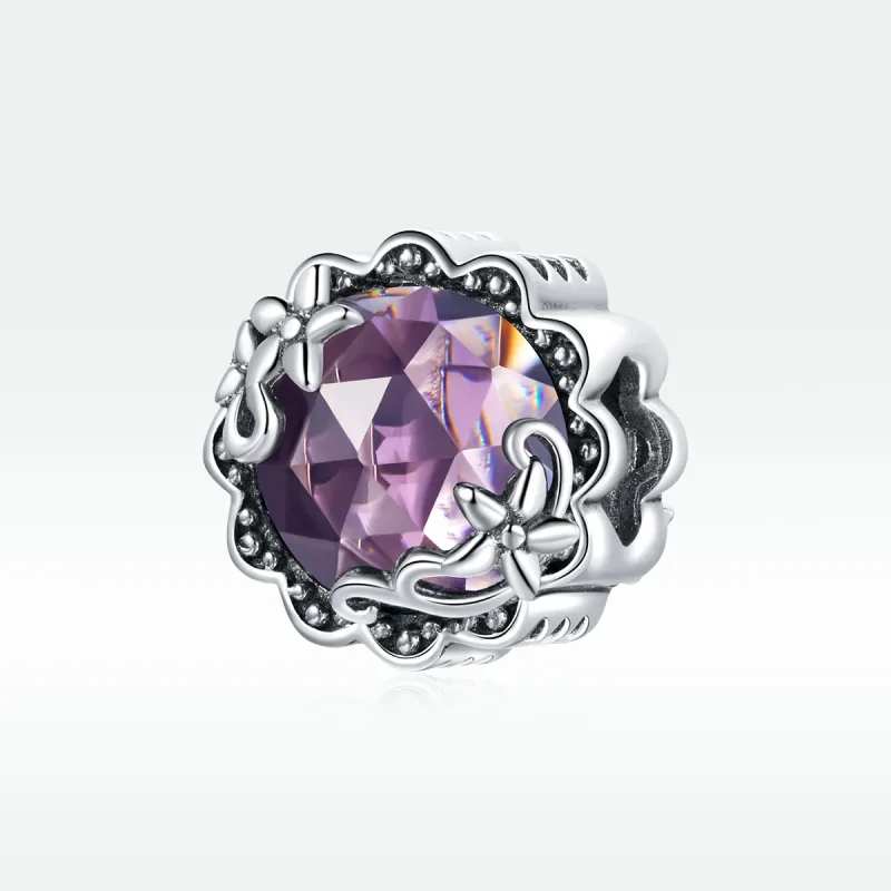 (imagine pentru) Pandora Stil Charm cu Model Ametist Argint - SCC1796 - Vizualizare 5