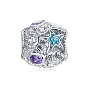 (imagine pentru) Pandora Style Charm din Argint cu Stele și Scoică - SCC1805