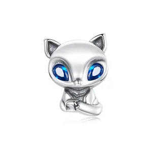 (imagine pentru) Pandora Style Charm de Argint cu o Vulpioară Veselă - SCC1808
