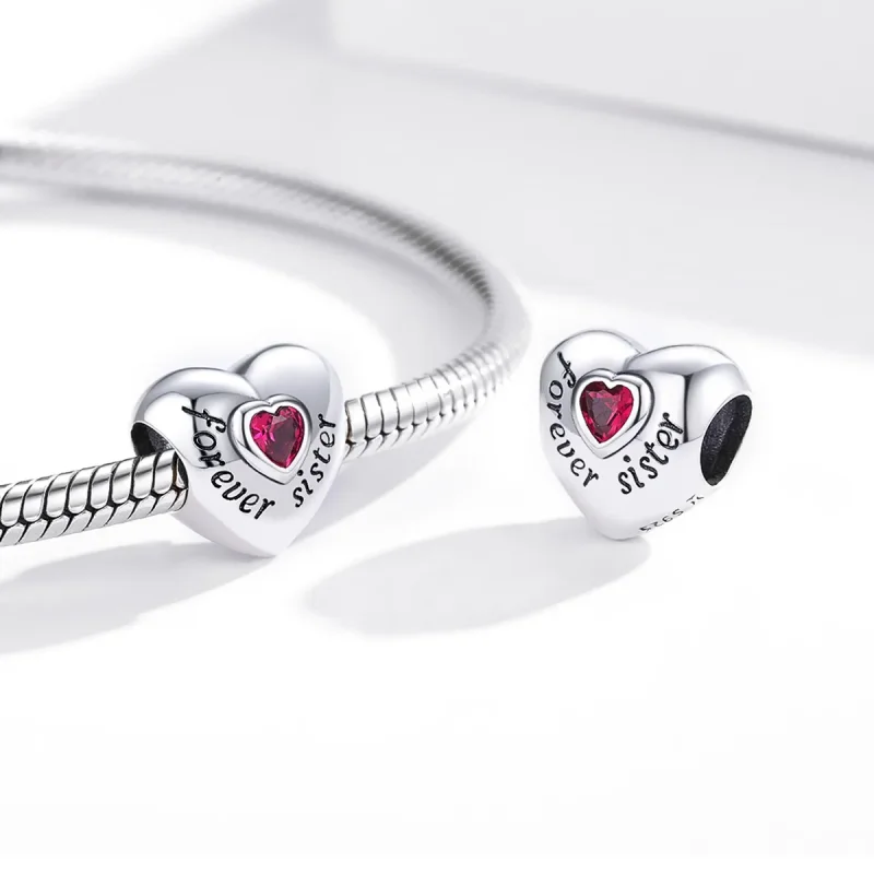 (imagine pentru) Pandora Style Argint Charm Dragoste Veșnică - SCC1835 - Vizualizare 4