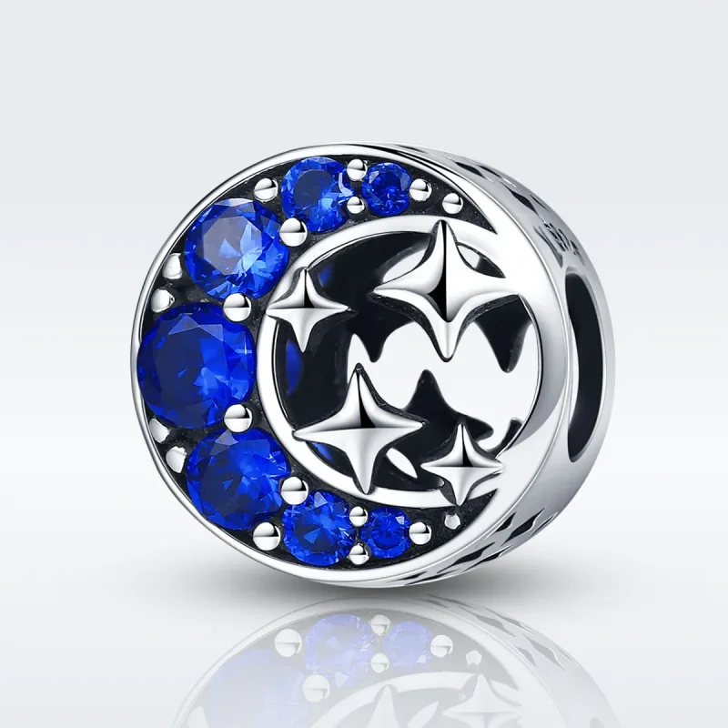 (imagine pentru) Pandora Style Farmec din Argint Stea Lună Mit - SCC184 - Vizualizare 2