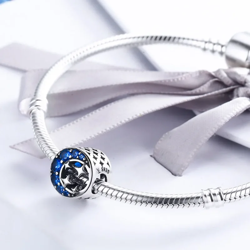 (imagine pentru) Pandora Style Farmec din Argint Stea Lună Mit - SCC184 - Vizualizare 4