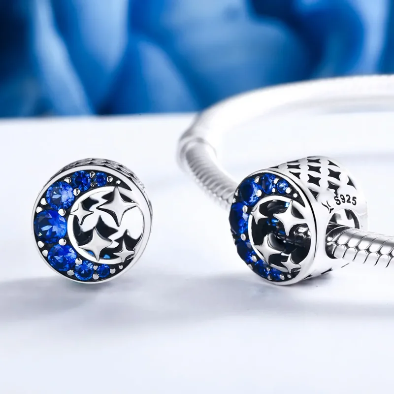 (imagine pentru) Pandora Style Farmec din Argint Stea Lună Mit - SCC184 - Vizualizare 5