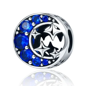 (imagine pentru) Pandora Style Farmec din Argint Stea Lună Mit - SCC184