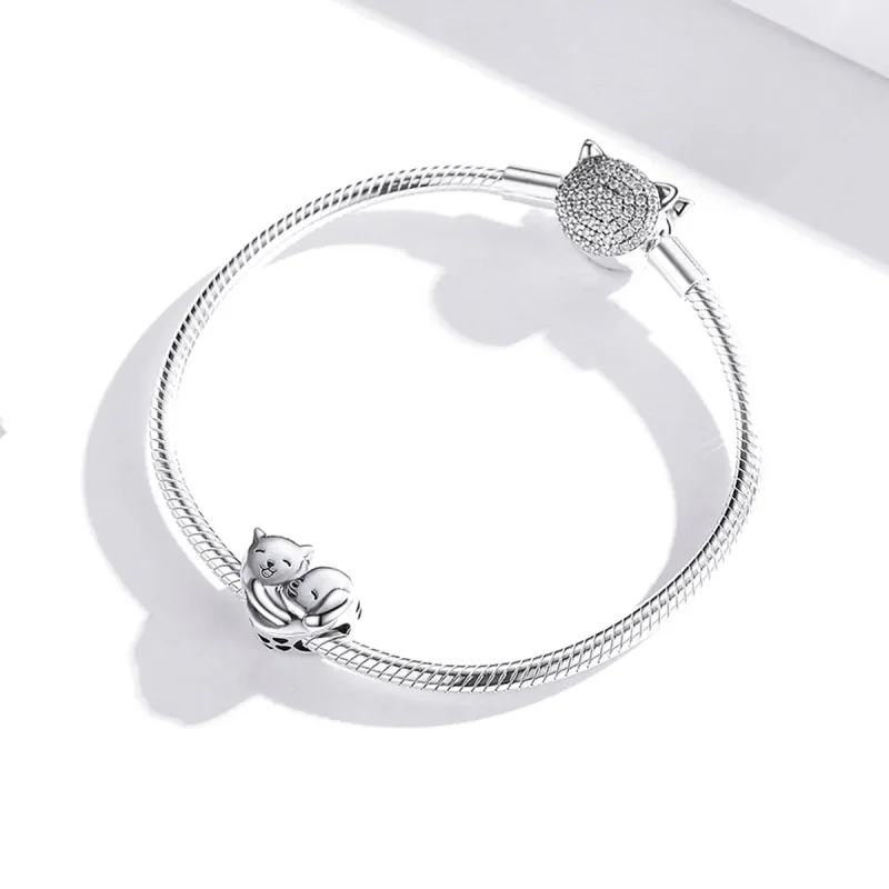 (imagine pentru) Pandora Style Charm de Argint Frate - SCC1856 - Vizualizare 3
