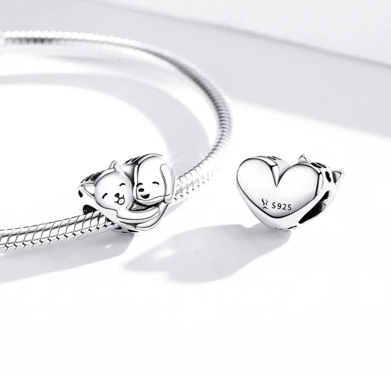 (imagine pentru) Pandora Style Charm de Argint Frate - SCC1856 - Vizualizare 4