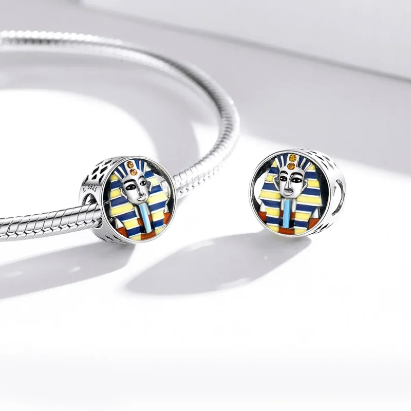 (imagine pentru) Pandora Style Egypt - Faraon Charm - SCC1858 Argint - Vizualizare 4