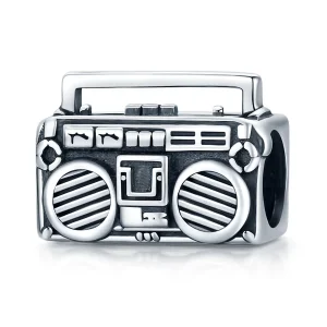 (imagine pentru) Pandora Stil Pandantiv cu Radio Vintage din Argint - SCC1873