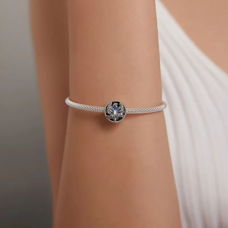 (imagine pentru) Pandora Style Charm Veteran Argint - SCC1885 - Vizualizare 5