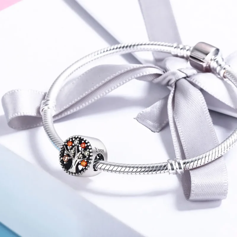 (imagine pentru) Pandora Style Argint Charm Fructe de Toamnă - SCC219 - Vizualizare 4