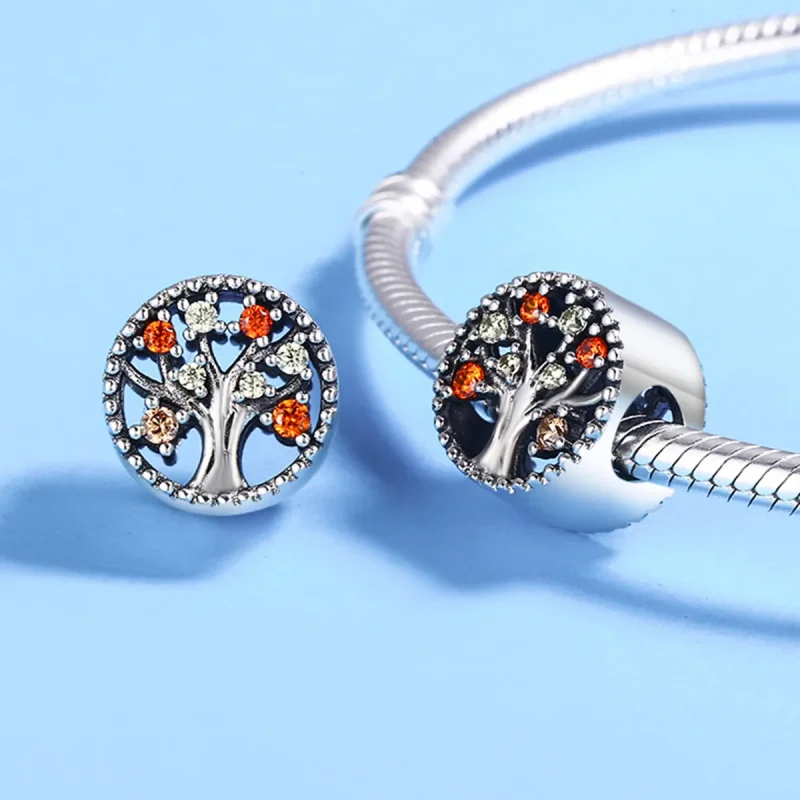 (imagine pentru) Pandora Style Argint Charm Fructe de Toamnă - SCC219 - Vizualizare 5