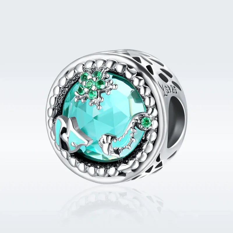 (imagine pentru) Pandora Style Charm din Argint cu Stele Strălucitoare - SCC246 - Vizualizare 2