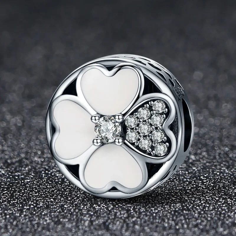 (imagine pentru) Pandora Style Charm de Argint Petale Fericite - SCC250 - Vizualizare 2