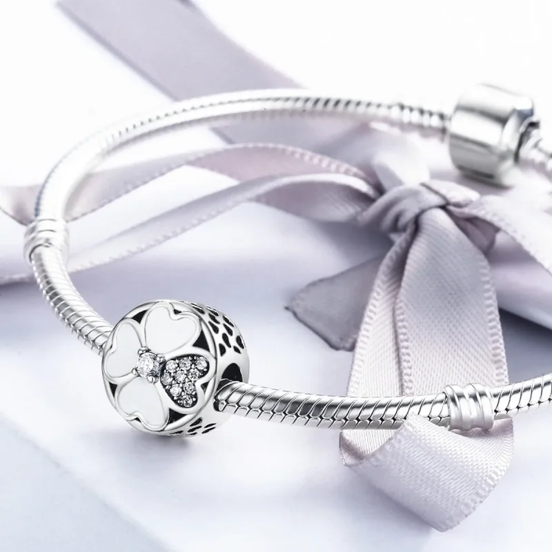 (imagine pentru) Pandora Style Charm de Argint Petale Fericite - SCC250 - Vizualizare 5