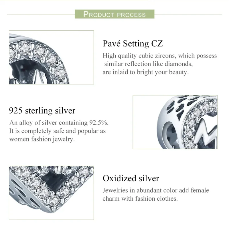 (imagine pentru) Pandora Style Charm de Argint pentru Mama - SCC395 - Vizualizare 6