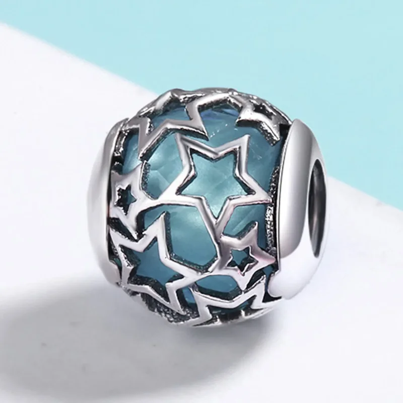 (imagine pentru) Pandora Style Charm cu Stele din Argint - SCC411 - Vizualizare 3