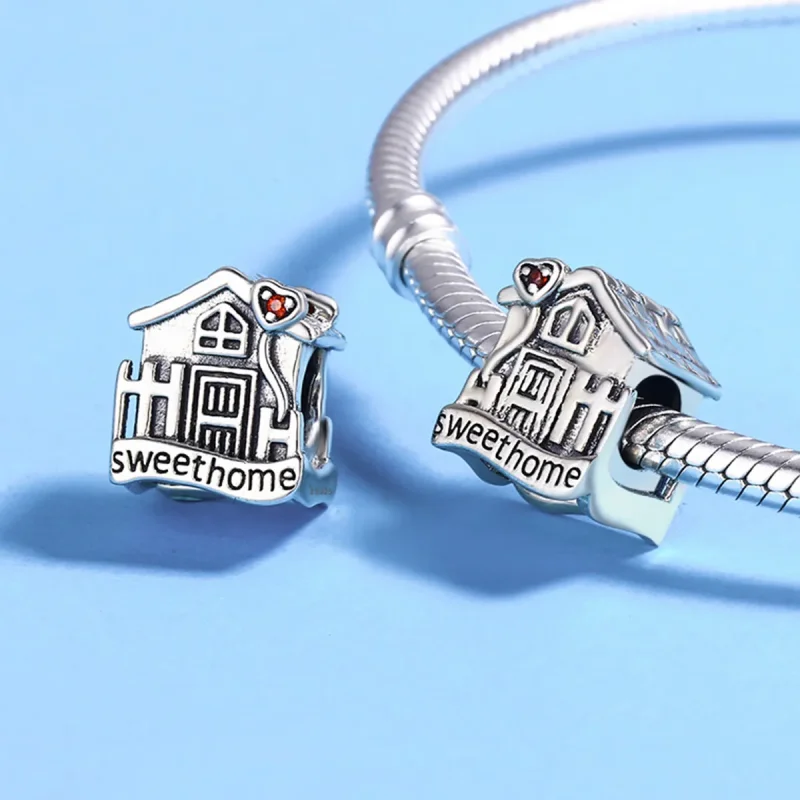 (imagine pentru) Pandora Style Charm de Argint Sweethome - SCC416 - Vizualizare 5