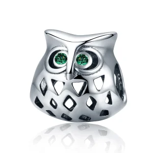 (imagine pentru) Pandora Style Charm cu Bufniță de Argint - SCC424