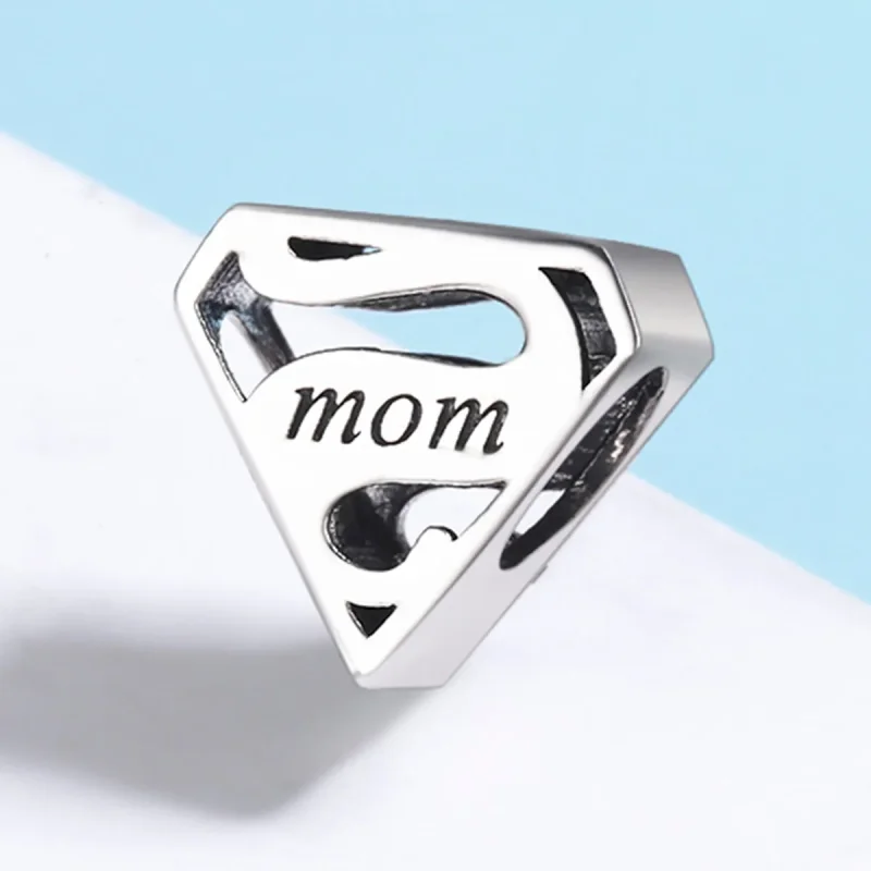 (imagine pentru) Pandora Style Charm de Argint Super Mamă - SCC429 - Vizualizare 3