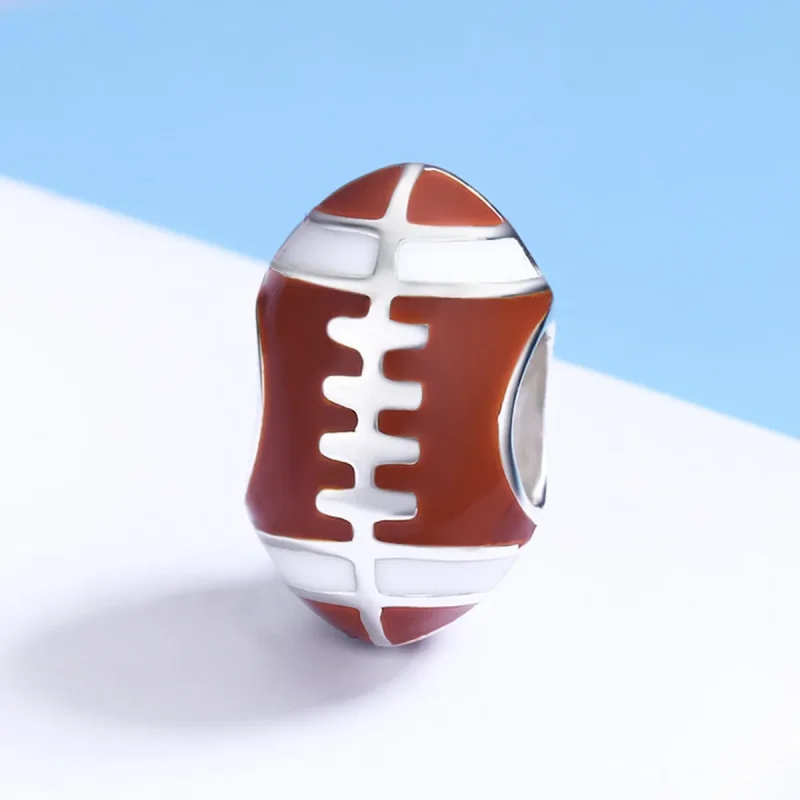 (imagine pentru) Pandora Style Charm de Argint American Football - SCC442 - Vizualizare 3