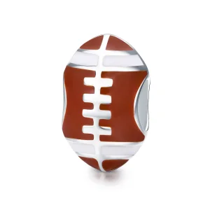 (imagine pentru) Pandora Style Charm de Argint American Football - SCC442