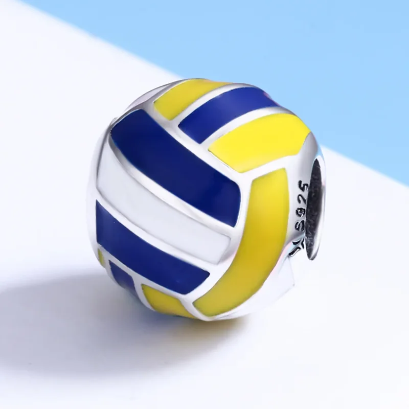 (imagine pentru) Pandora Style Minge de Plajă Argintiu Charm - SCC448 - Vizualizare 4