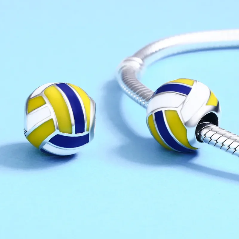 (imagine pentru) Pandora Style Minge de Plajă Argintiu Charm - SCC448 - Vizualizare 6