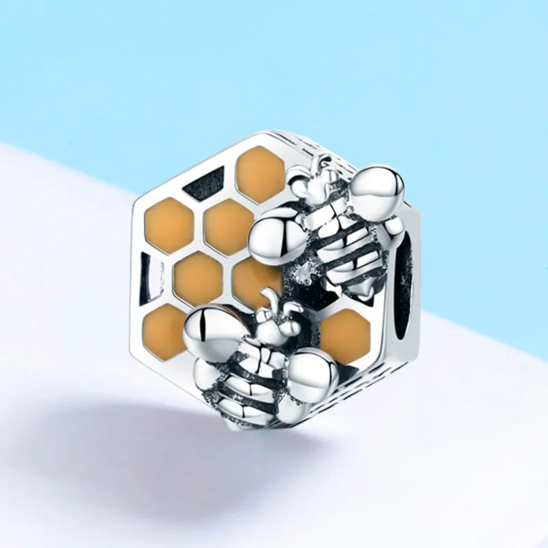 (imagine pentru) Pandora Style Charm de Argint cu Fagure - SCC500 - Vizualizare 3