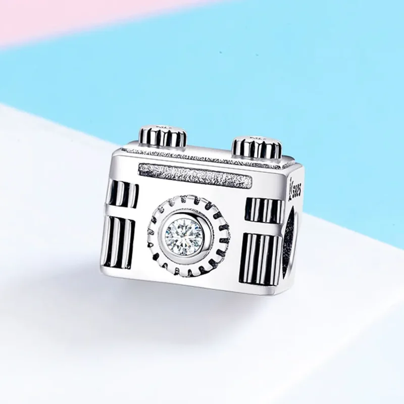 (imagine pentru) Pandora Stil Cameră de Argint în Charm de Amintire - SCC516 - Vizualizare 3