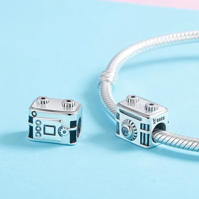 (imagine pentru) Pandora Stil Cameră de Argint în Charm de Amintire - SCC516 - Vizualizare 5