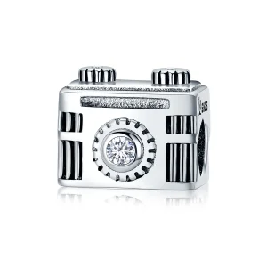 (imagine pentru) Pandora Stil Cameră de Argint în Charm de Amintire - SCC516