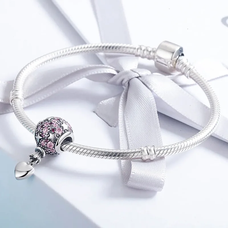 (imagine pentru) Pandora Style Charm de Argint cu Balon de Mărturisire - SCC517 - Vizualizare 4