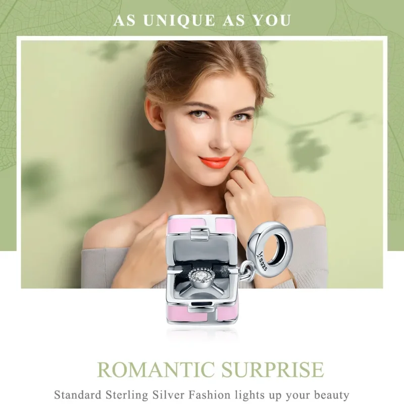 (imagine pentru) Pandora Style Charm de Argint pentru Căsătorie - SCC549 - Vizualizare 2