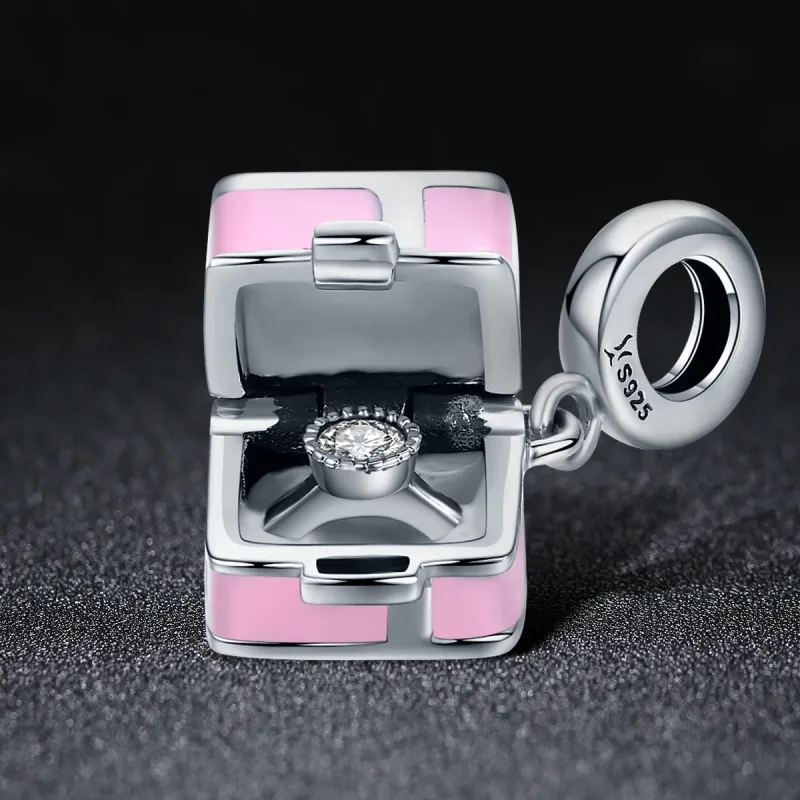 (imagine pentru) Pandora Style Charm de Argint pentru Căsătorie - SCC549 - Vizualizare 4