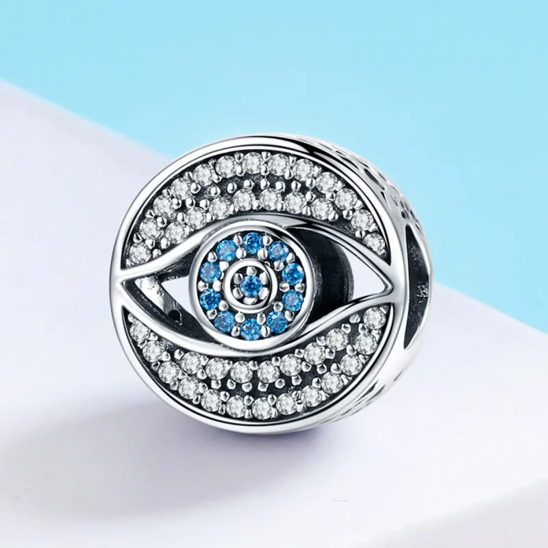 (imagine pentru) Pandora Style Charm de Argint cu Ochiprotector - SCC565 - Vizualizare 3