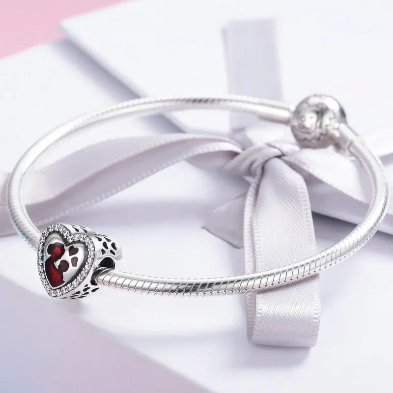 (imagine pentru) Pandora Style Charm din Argint pentru Mamă și Fiu - SCC634 - Vizualizare 3