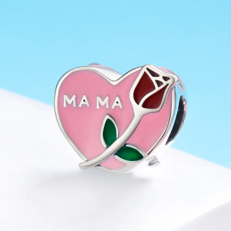 (imagine pentru) Pandora Style Charm de Argint Mamei Confesiunea Iubirii - SCC652 - Vizualizare 3
