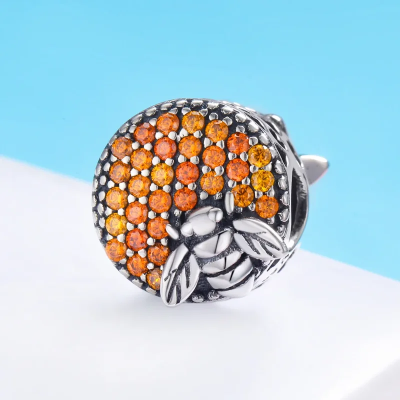 (imagine pentru) Pandora Style Charm din Argint cu Casă pentru Albine - SCC654 - Vizualizare 3