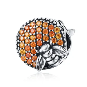 (imagine pentru) Pandora Style Charm din Argint cu Casă pentru Albine - SCC654