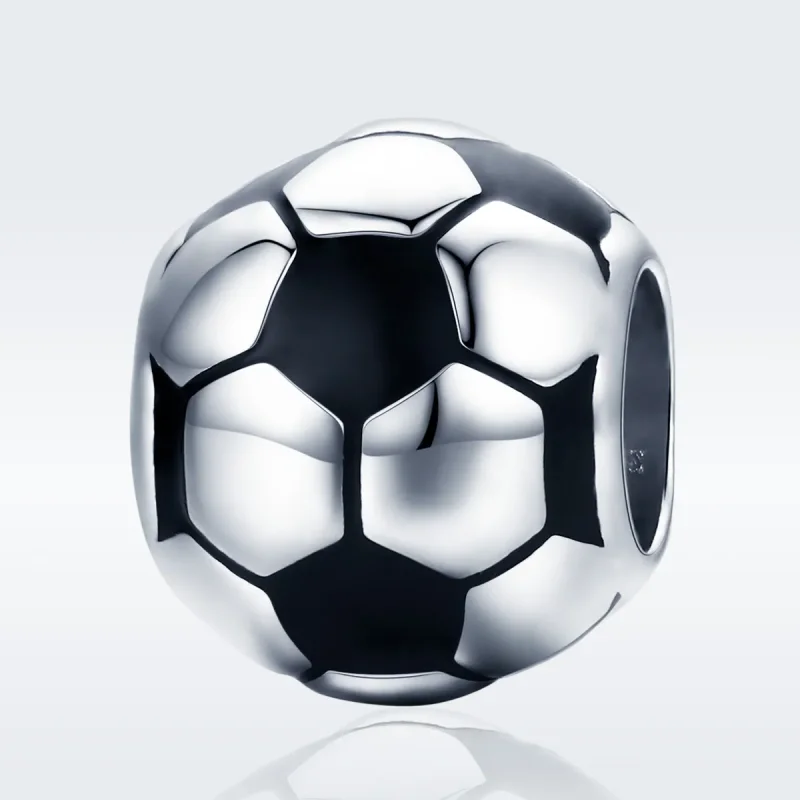 (imagine pentru) Pandora Style Charm din Argint Pasiune pentru Fotbal - SCC666 - Vizualizare 2