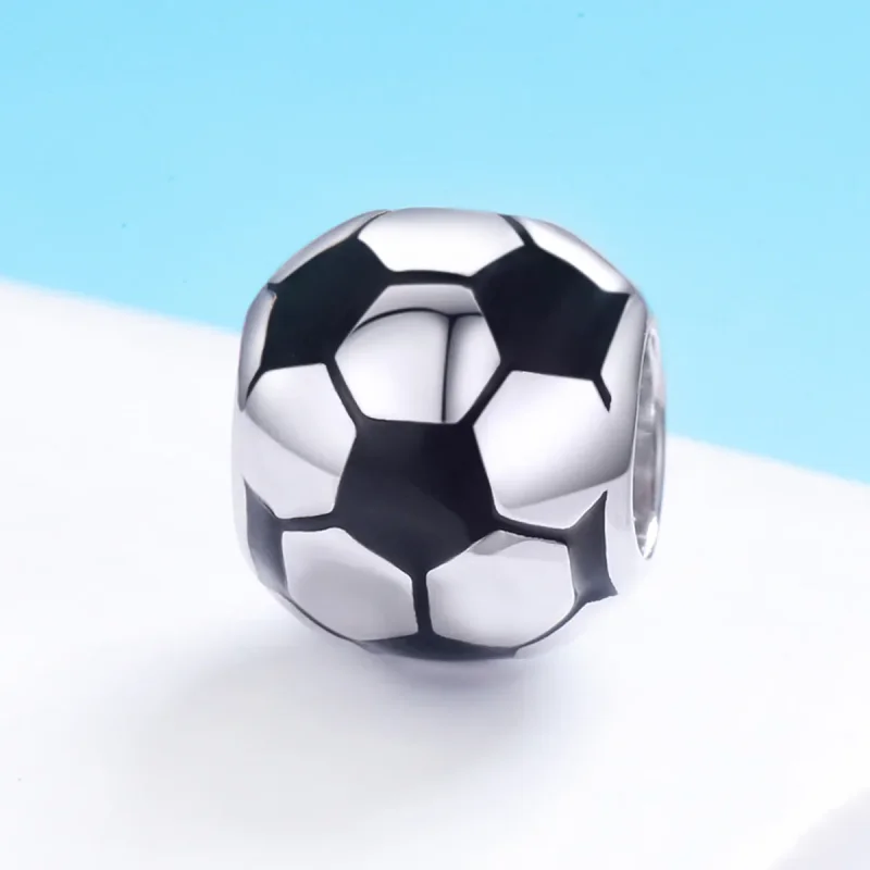 (imagine pentru) Pandora Style Charm din Argint Pasiune pentru Fotbal - SCC666 - Vizualizare 3