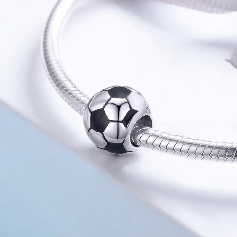 (imagine pentru) Pandora Style Charm din Argint Pasiune pentru Fotbal - SCC666 - Vizualizare 4