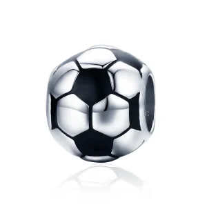 (imagine pentru) Pandora Style Charm din Argint Pasiune pentru Fotbal - SCC666
