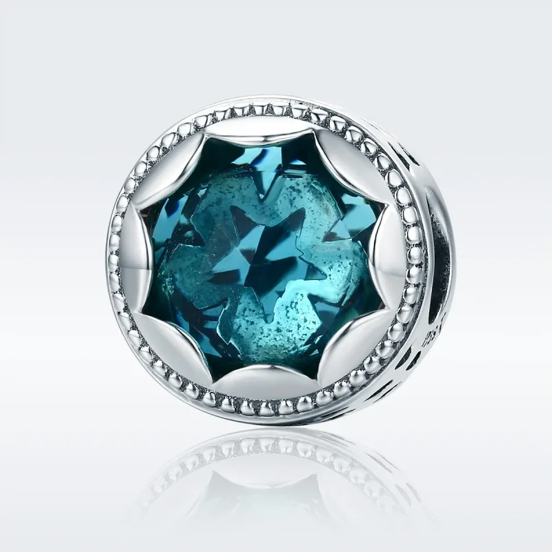 (imagine pentru) Pandora Style Charm de Argint cu Stele și Cer Înstelat - SCC692 - Vizualizare 2