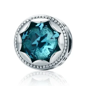 (imagine pentru) Pandora Style Charm de Argint cu Stele și Cer Înstelat - SCC692