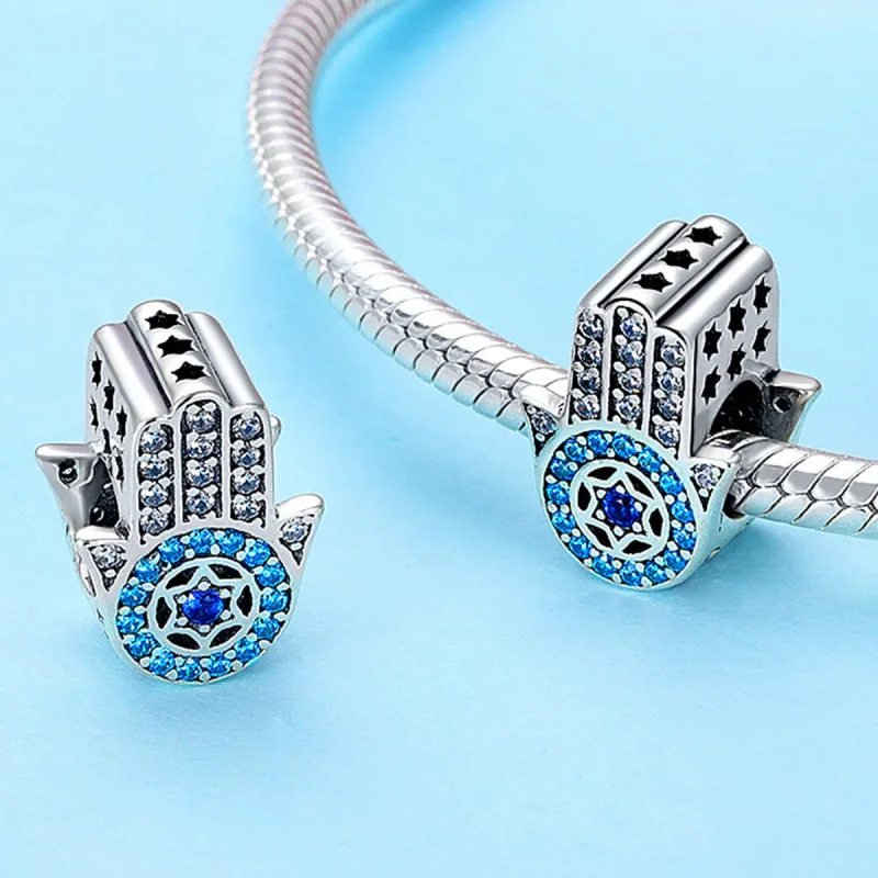 (imagine pentru) Pandora Style Charm de Argint Fatima's Guardian - SCC721 - Vizualizare 2
